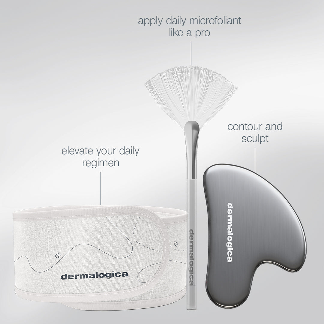 your moment of expertise set (6 full-size + 2 face tools + headband)