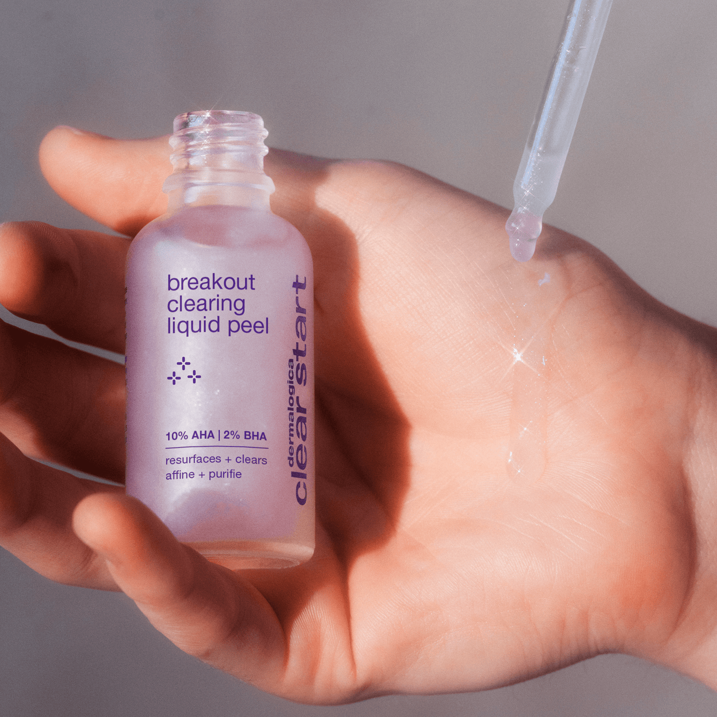 breakout clearing liquid peel