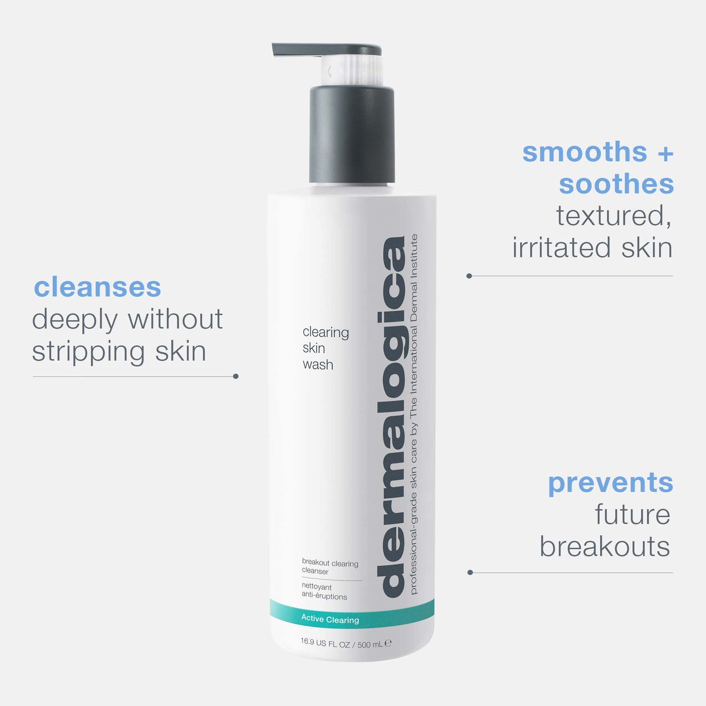 clearing skin wash