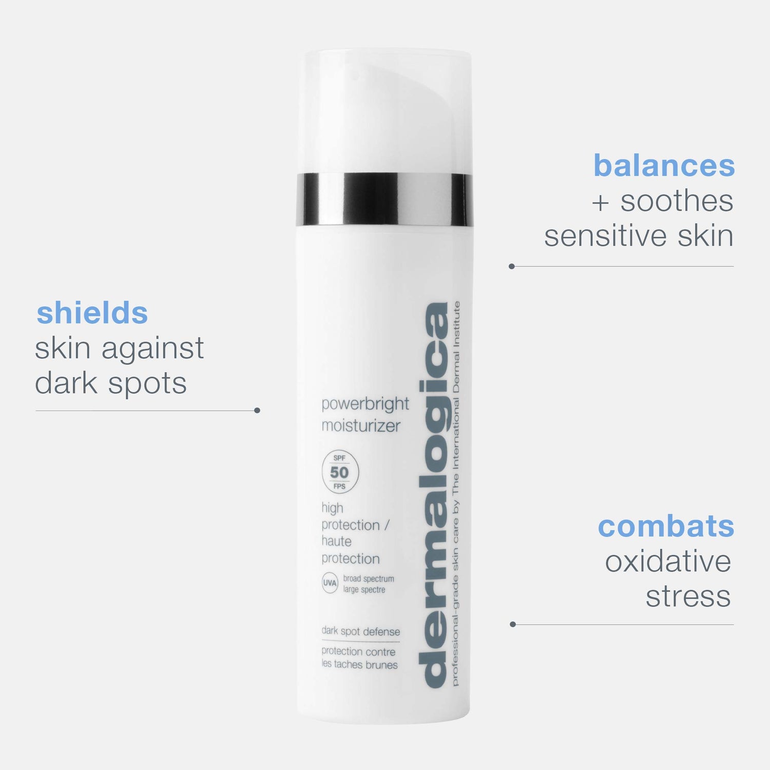 powerbright moisturiser spf50