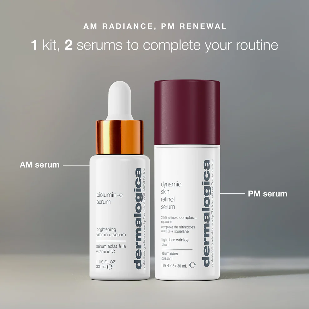 am radiance + pm renewal kit (2 full-size)