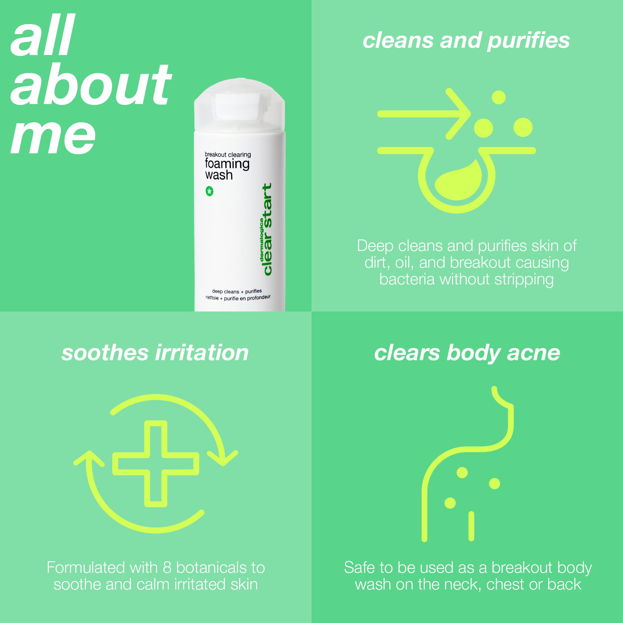 breakout clearing foaming wash – Dermalogica South Africa
