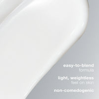 A white tube of Dermalogica active moist moisturizer with a grey cap stands upright on a white background. The front features blue molecular graphics and grey text. It’s powered by a Prebiotic Moisture Complex to combat surface dehydration.