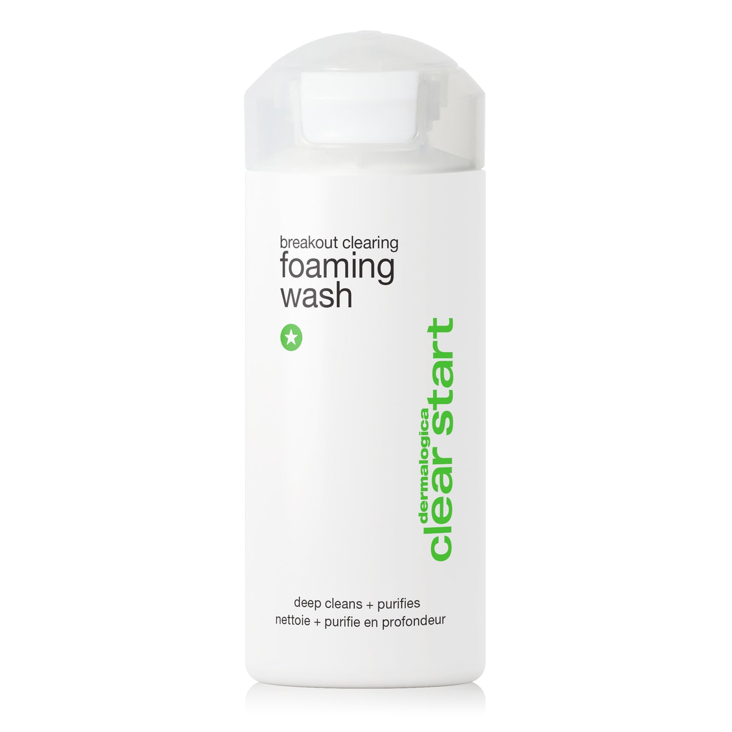 breakout clearing foaming wash