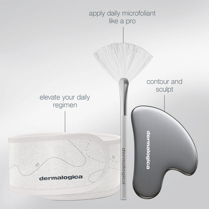 your moment of expertise set (6 full-size + 2 face tools + headband)