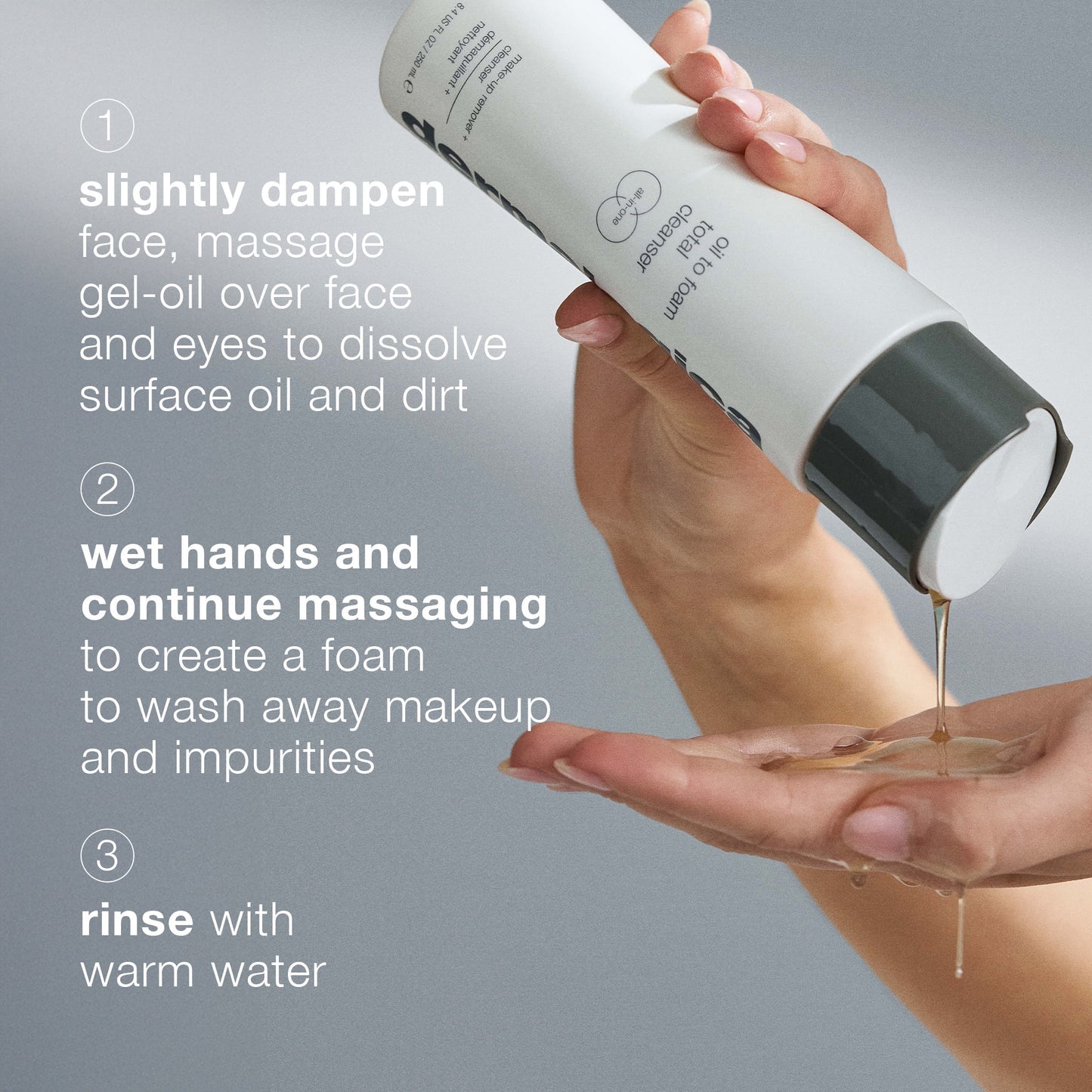 化粧水・ローション・トナー melable PicoShot Cream Ampoule Cleanser oil to foam total cleanser – Dermalogica South Africa