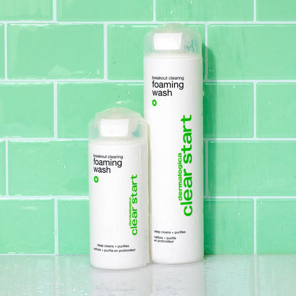 breakout clearing foaming wash