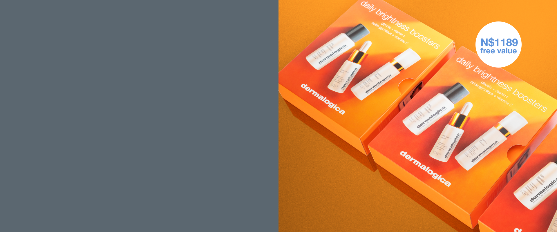  natural radiance with our daily brightness boosters kit 